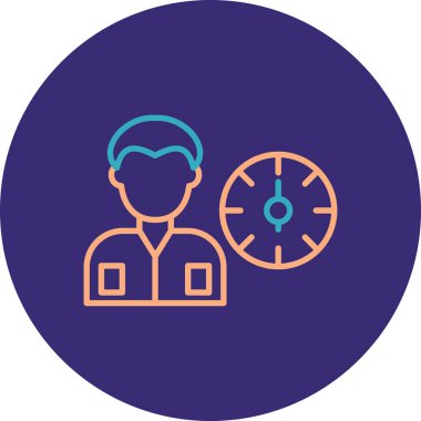 seo modern simgesinin vektör illüstrasyonu