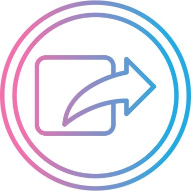 ok simgesinin vektör illüstrasyonu