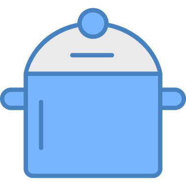 Mutfak pişirme simgesi - taslak biçiminde