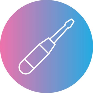 Bir b simgesinin vektör illüstrasyonu