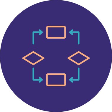 seo modern simgesinin vektör illüstrasyonu