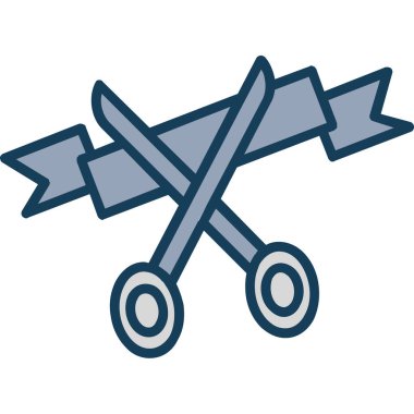 Uçak seyahati simgesi - taslak biçimi