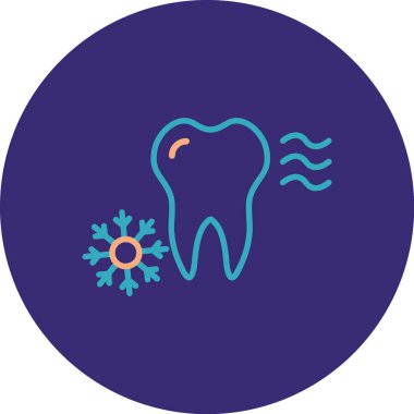 Bir simgenin vektör illüstrasyonu