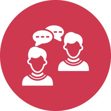 İnsan simgesinin vektör illüstrasyonu