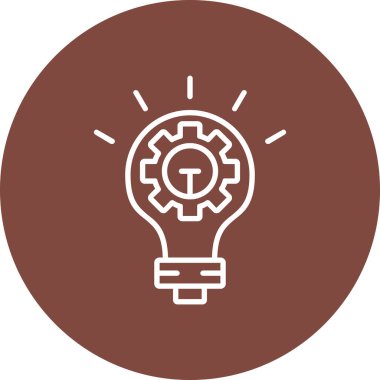 Işık. Web simgesi basit illüstrasyon