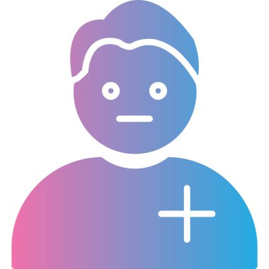 Üzgün surat. Basit resimleme