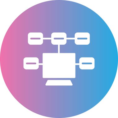 seo modern simgesinin vektör illüstrasyonu