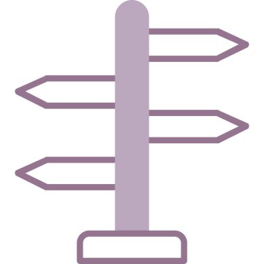 Ok. Web simgesi basit illüstrasyon