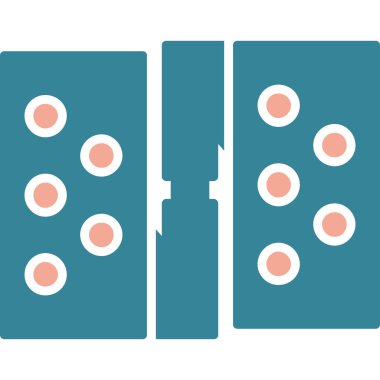 tıbbi düz vektör simgesi