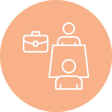 İnsan simgesinin vektör illüstrasyonu