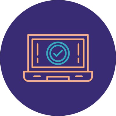 Seo simgesinin vektör illüstrasyonu