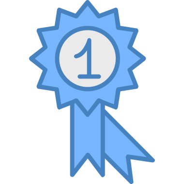 Madalya vektör simgesi modern basit ve tasarım