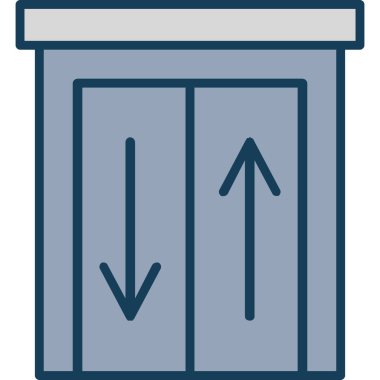 Çıkış kapısı. Web simgesi