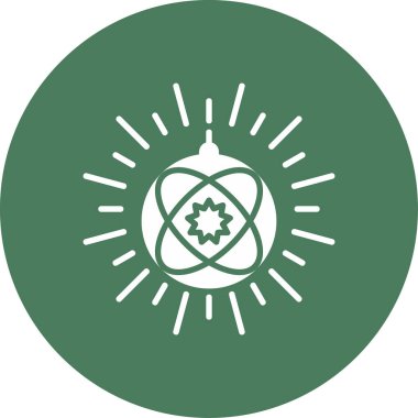 Vektör çizim Noel yıldız simgesi