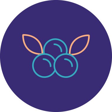 kiraz simge vektör çizim