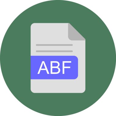 dosya biçimi simgesi, vektör illüstrasyonu