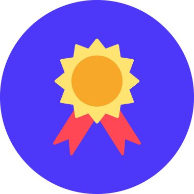 Ödül. Web simgesi basit illüstrasyon
