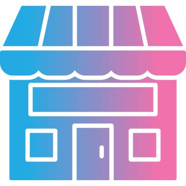 Mağaza kutsal kişilerin resmi, vektör çizim