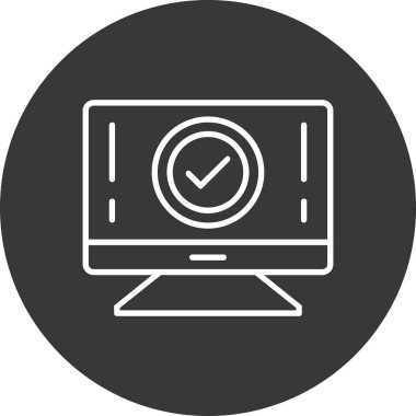 Seo simgesinin vektör illüstrasyonu