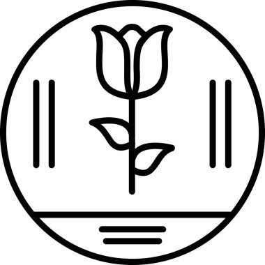 çiçek bahçesi simgesi, özet biçimi