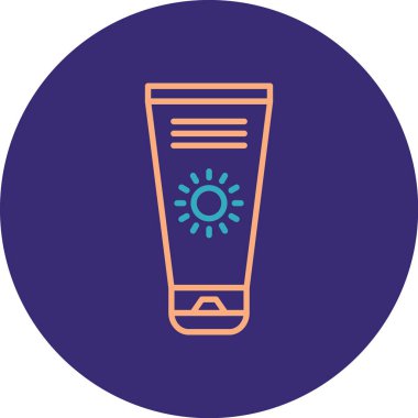 Bir bardak suyun vektör çizimi