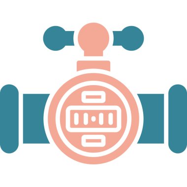 araba motoru simgesi vektör illüstrasyonu