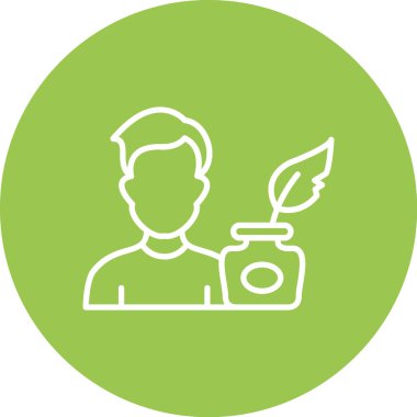 vector illustration of a single camera icon