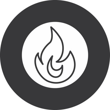 ateş alev simgesi ana hatlarıyla