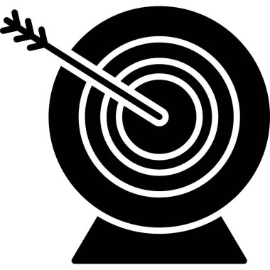 Hedef. Web simgesi basit tasarım