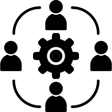 şebeke. Web simgesi basit illüstrasyon