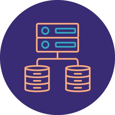 vektör sunucu illüstrasyonu