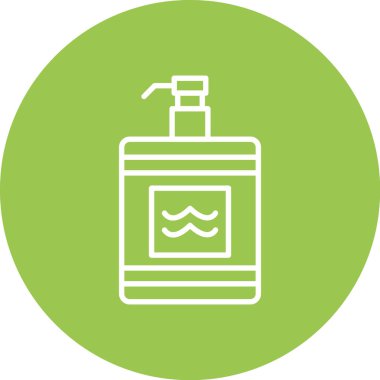 Şişe. Web simgesi basit tasarım