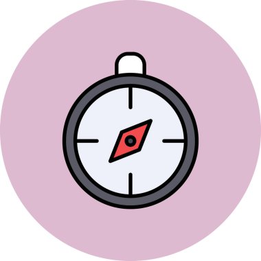 Pusula simgesi vektör resimlemesi