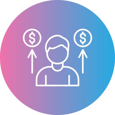 seo modern simgesinin vektör illüstrasyonu