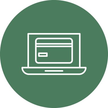 vektör dizüstü simgesi illüstrasyonu