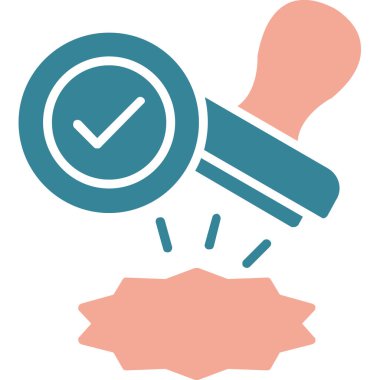 mark vektör simgesini kontrol et modern basit illüstrasyon