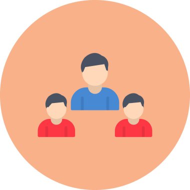 İşletme Lideri Vektör Resimleri, Basit Simge