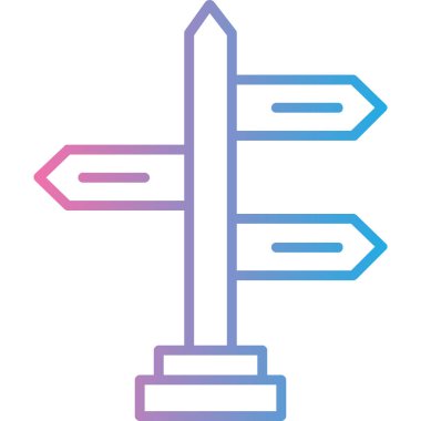 ok simgesi vektör illüstrasyonu