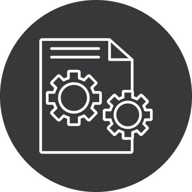 seo modern simgesinin vektör illüstrasyonu