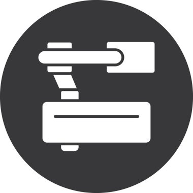 Modern b 'nin vektör illüstrasyonu eksik simgesi