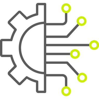 Çarkla bütünleşme. Basit resimleme