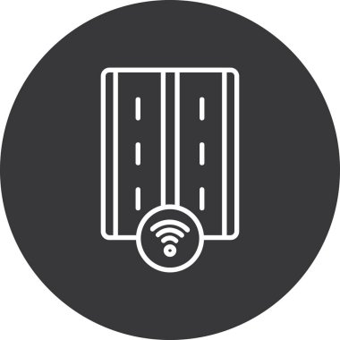 Modern simgenin vektör illüstrasyonu