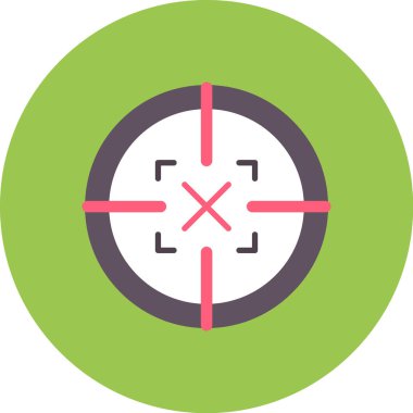 hedef web simge vektör çizim