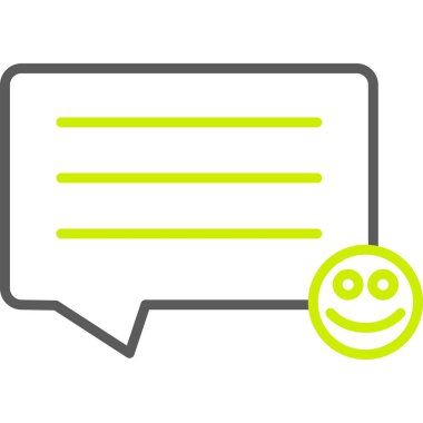 Konuşma baloncukları. Sohbet ikonu. vektör illüstrasyonu