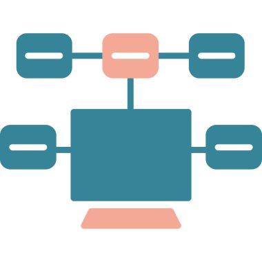 Ağ web simge vektör çizim