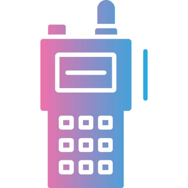 cep telefonu ikonu vektör illüstrasyonu