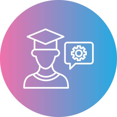 vektör eğitim simgesi illüstrasyonu