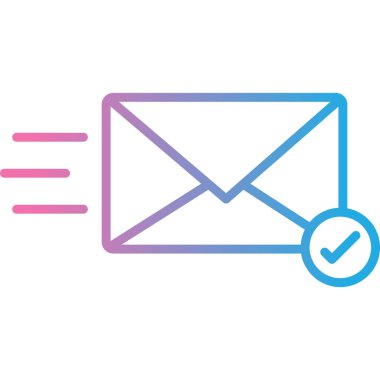 e- posta iletisi vektör illüstrasyonu