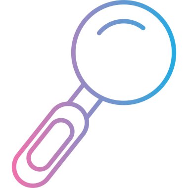 Arama simgesi vektör illüstrasyonu