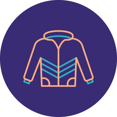 Sırt çantası simge vektör çizim